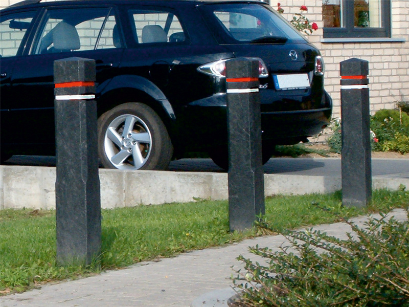 Parkolóoszlop használatára példa